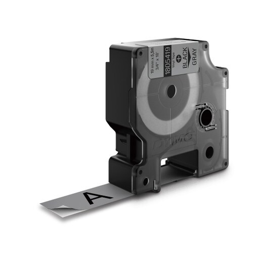 Dymo Rhino 1805419 Gray Vinyl