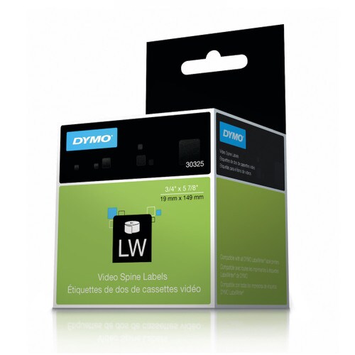 Dymo 30325 Labels VHS Video